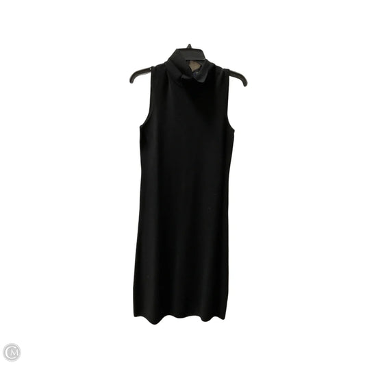 Dress Casual Midi By Brooks Brothers In Black, Size: S