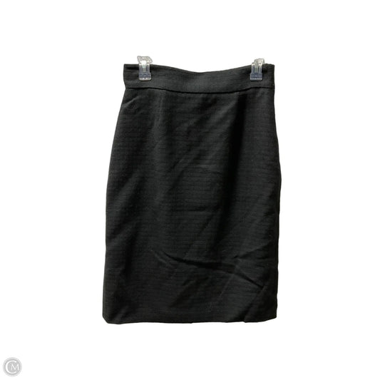Skirt Midi By Brooks Brothers In Black, Size: 4