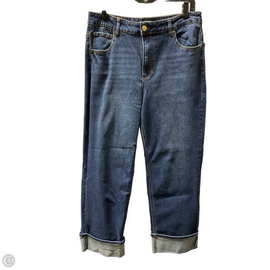 Jeans Flared By Oat In Blue, Size: 10