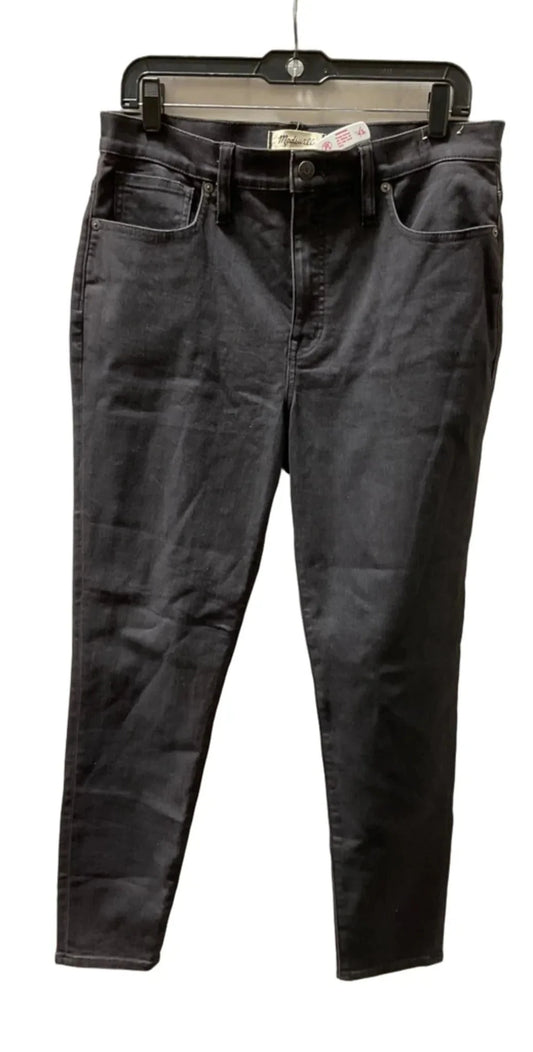 Jeans Straight By Madewell In Black, Size: 10