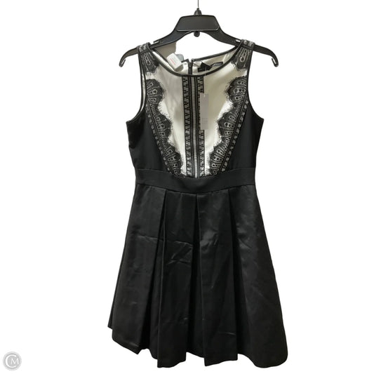Dress Casual Midi By White House Black Market In Black & Blue, Size: S