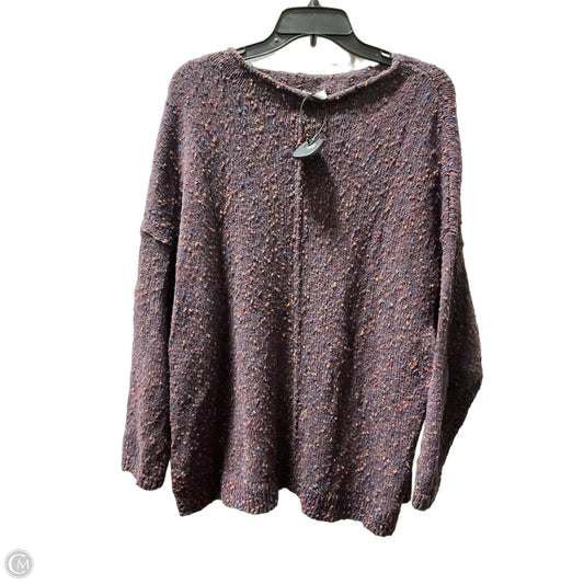 Sweater By J. Jill In Purple, Size: Xl