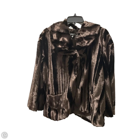 Cardigan By Harve Bernard In Brown, Size: L