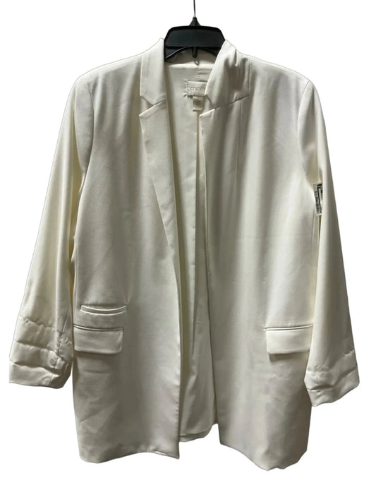 Blazer By Chicos In White, Size: L