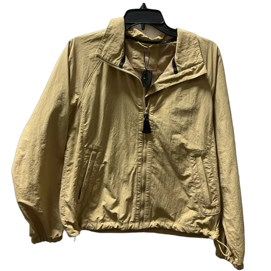 Athletic Jacket By Lou And Grey In Tan, Size: Xs