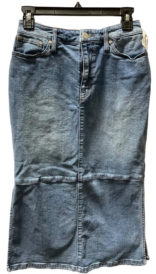 Skirt Midi By On 34th In Blue, Size: 4
