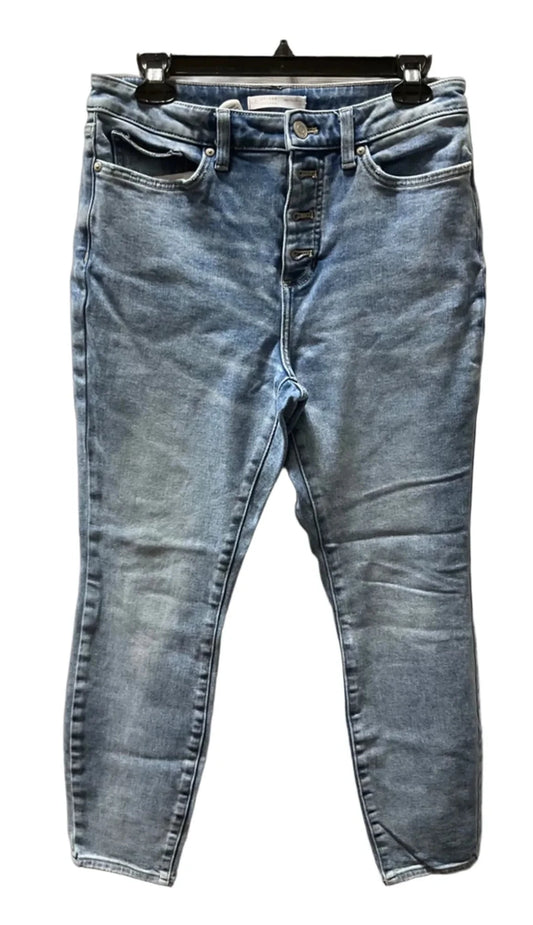 Jeans Skinny By Lc Lauren Conrad In Blue, Size: 10