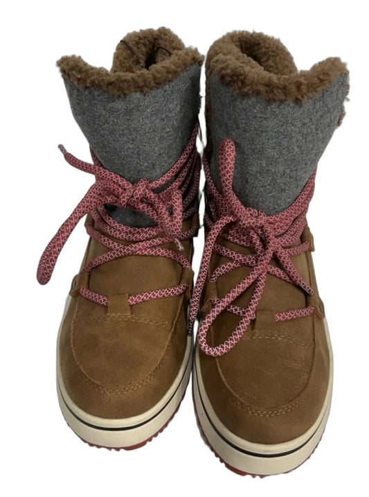 Boots Snow By Maurices In Brown, Size: 9.5