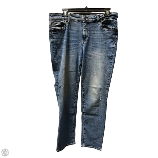 Jeans Boot Cut By Kut In Blue, Size: 10