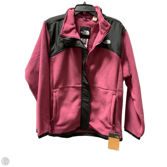 Athletic Jacket By The North Face In Black & Purple, Size: Xl
