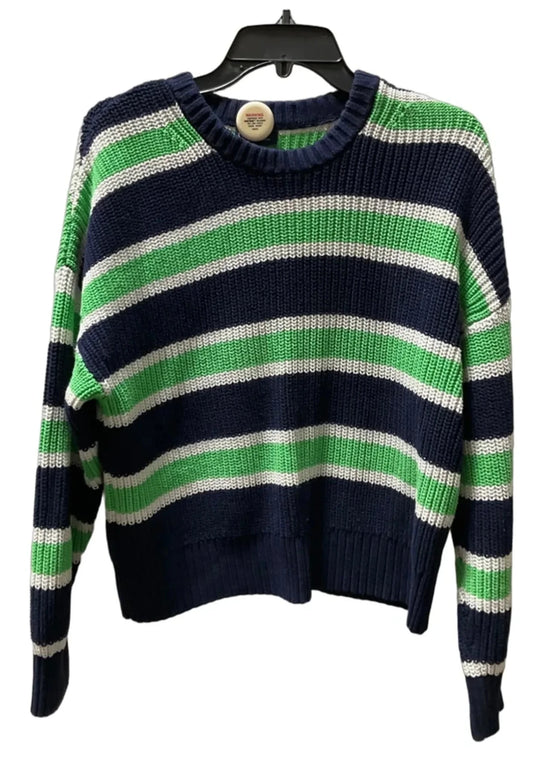 Sweater By Gap In Blue & Green, Size: S