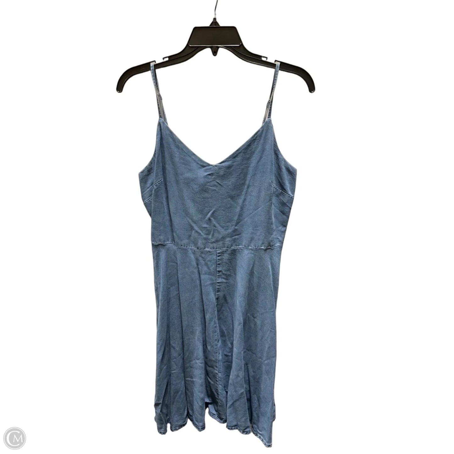 Dress Casual Midi By Gap In Blue, Size: M