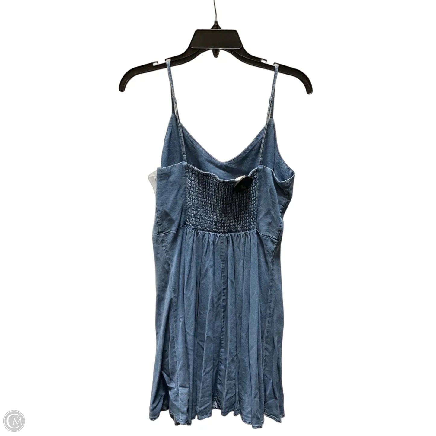 Dress Casual Midi By Gap In Blue, Size: M