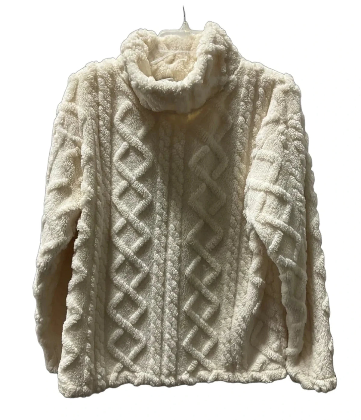 Sweater By Eddie Bauer In Cream, Size: S