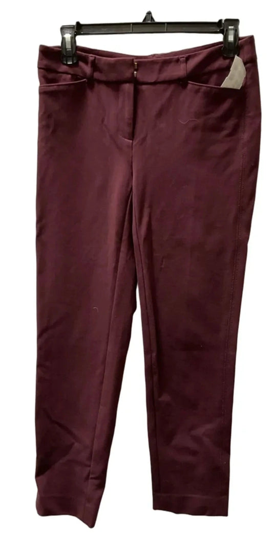 Pants Dress By White House Black Market In Red, Size: 0