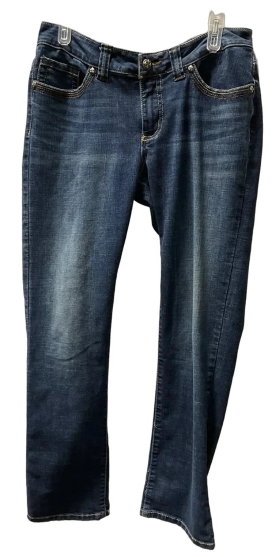 Jeans Straight By Lee In Blue, Size: 10