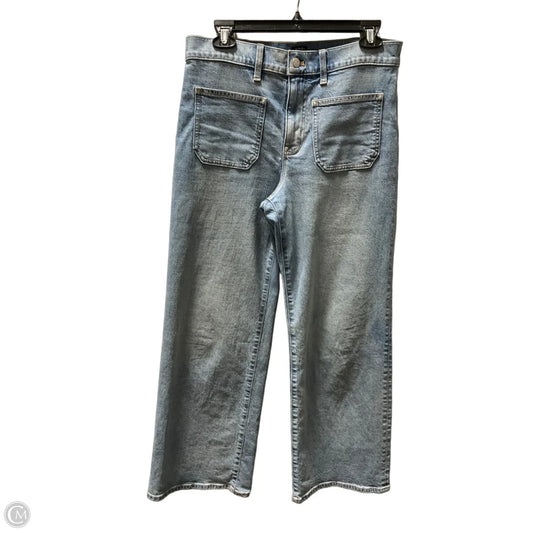 Jeans Wide Leg By J. Crew In Blue, Size: 6