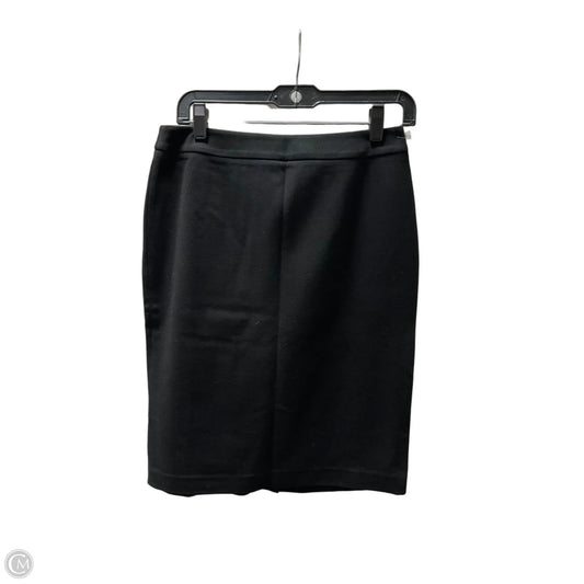 Skirt Midi By Talbots In Black, Size: 4