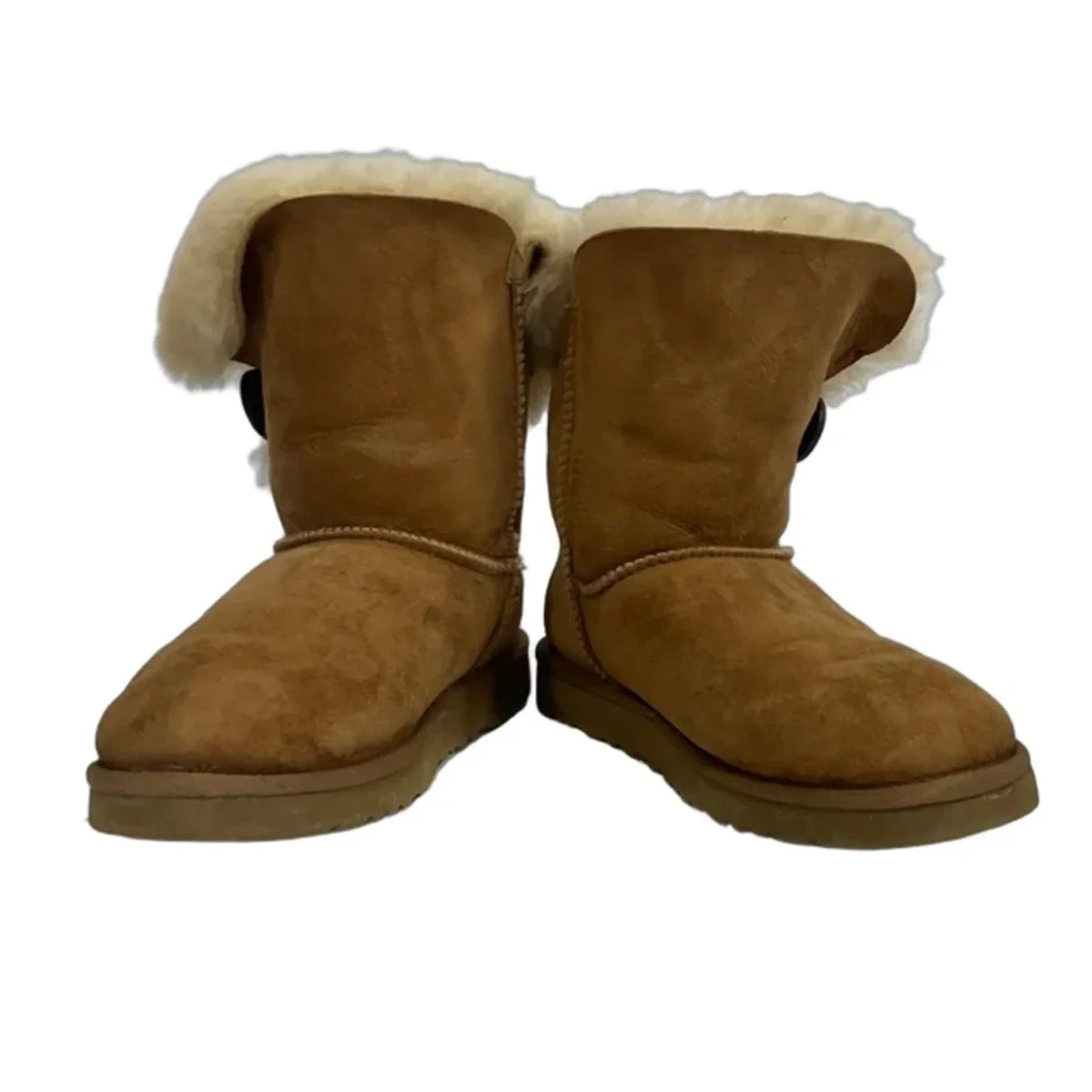 Boots Designer By Ugg In Brown, Size: 7