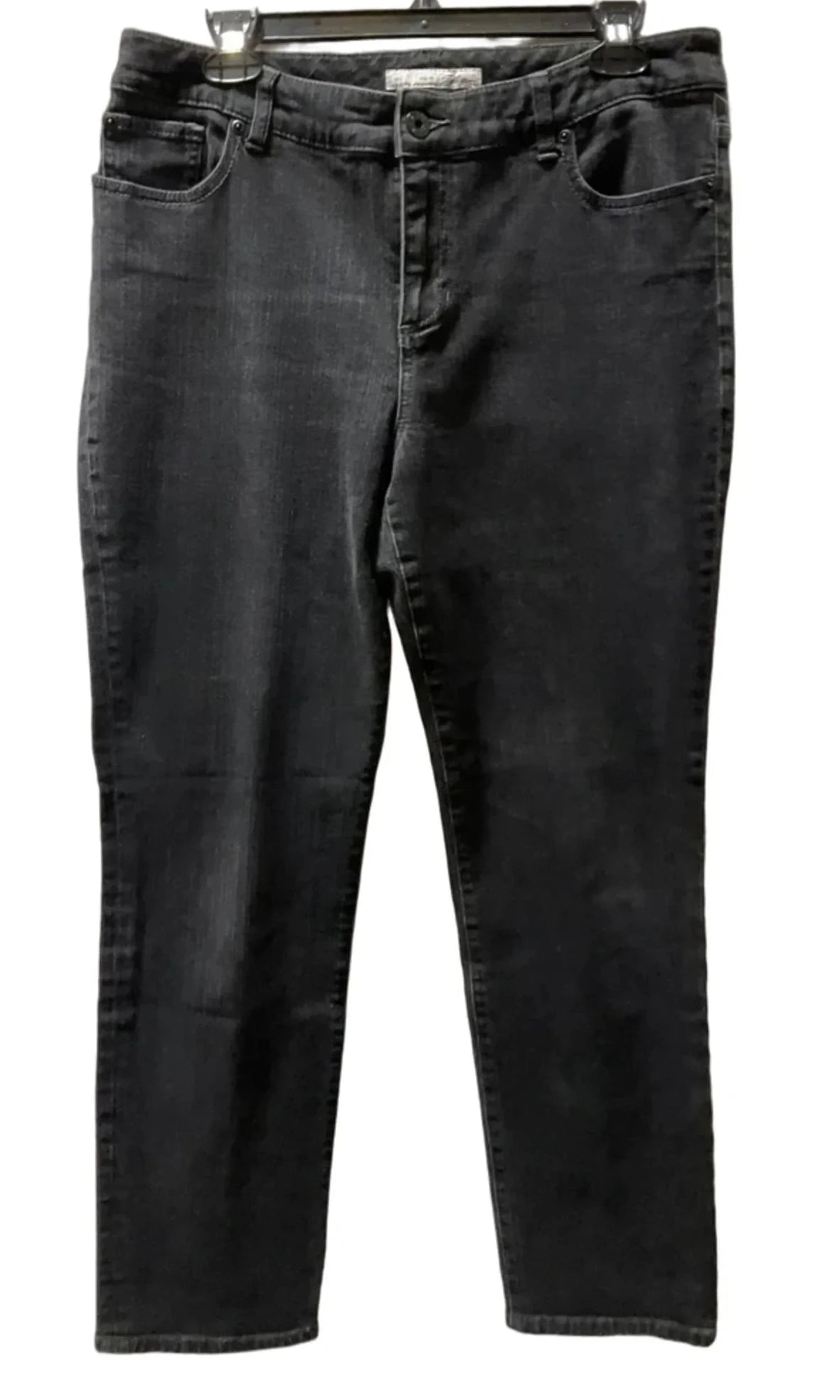 Jeans Boot Cut By Chicos In Black, Size: 12