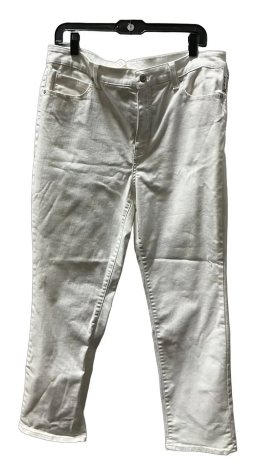 Pants Dress By Talbots In White, Size: 14