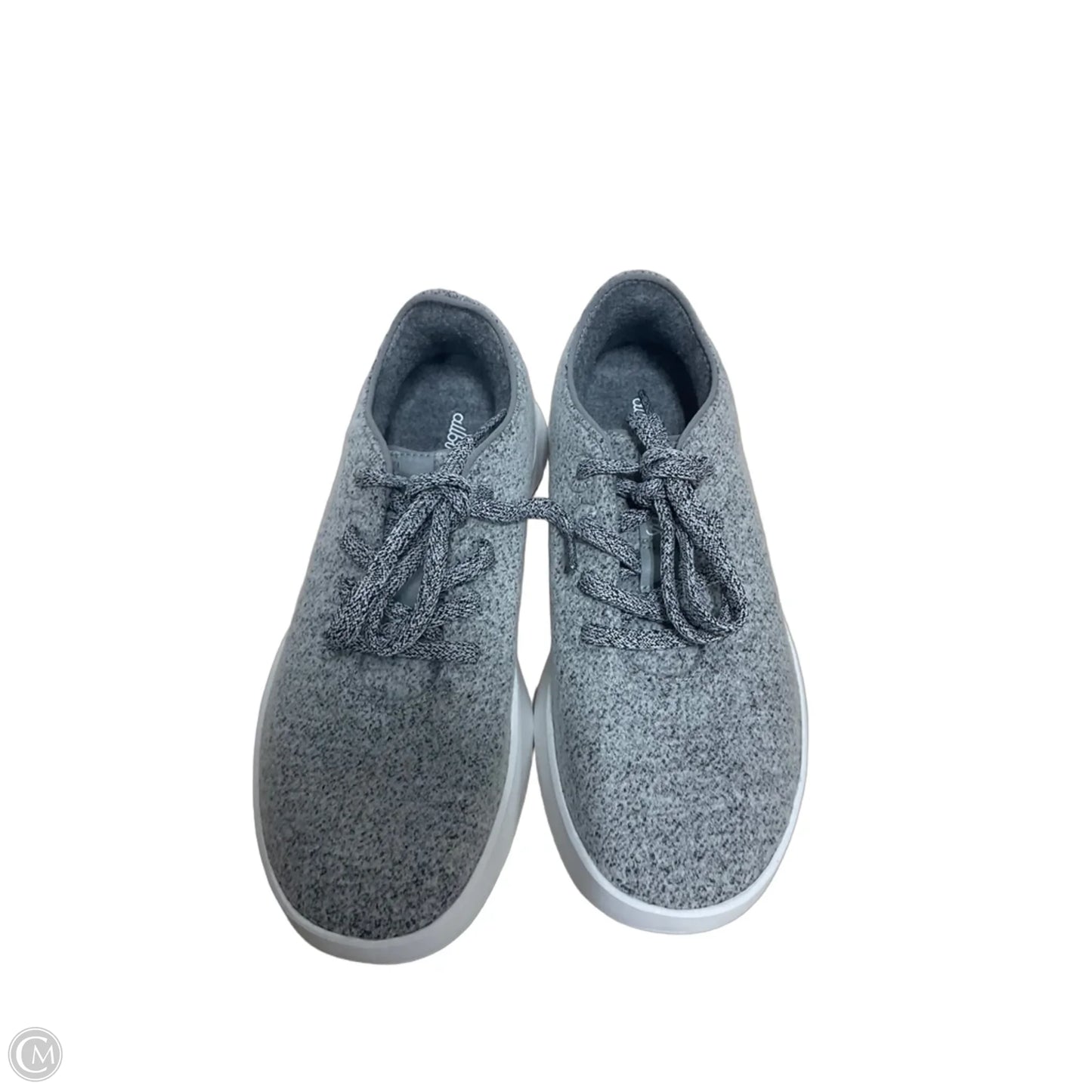 Shoes Flats By Allbirds In Grey & White, Size: 8.5