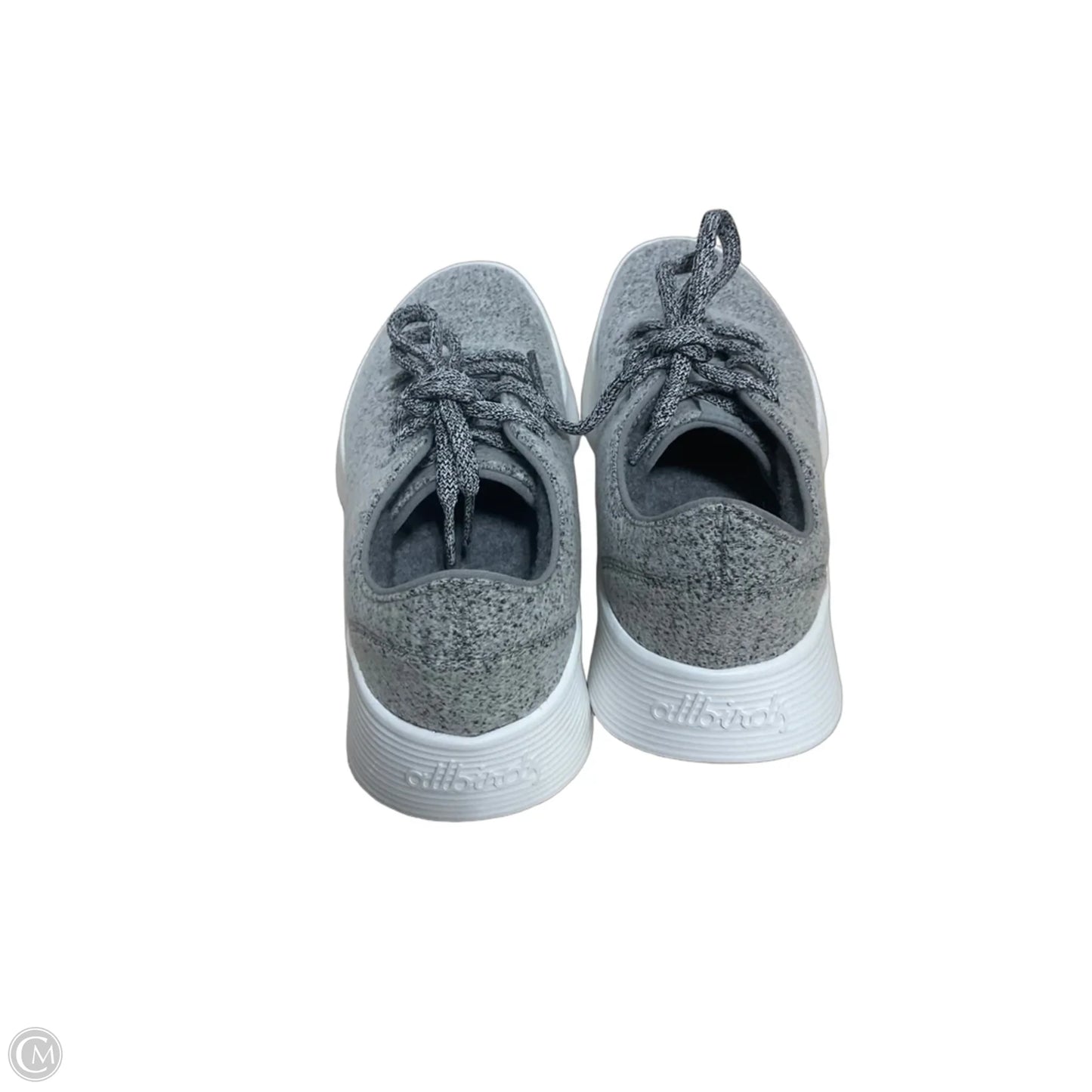 Shoes Flats By Allbirds In Grey & White, Size: 8.5