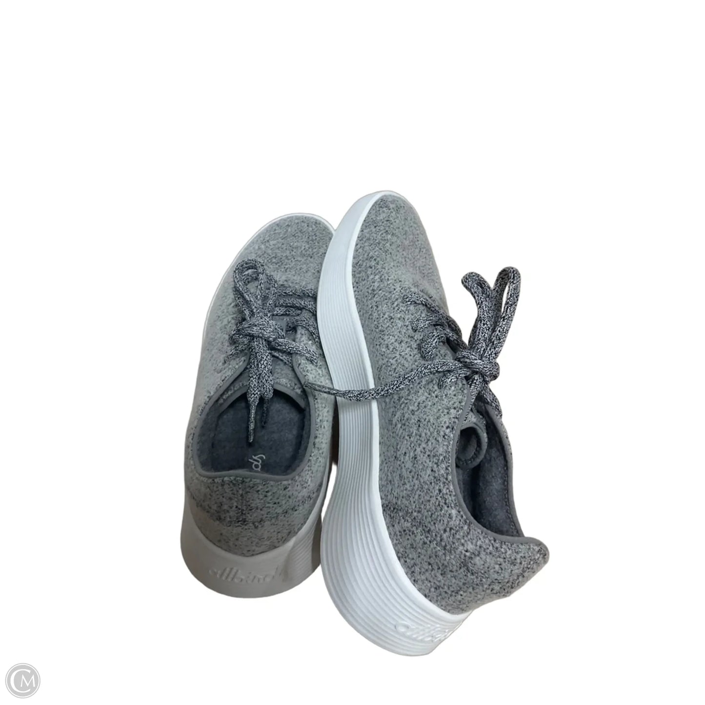 Shoes Flats By Allbirds In Grey & White, Size: 8.5