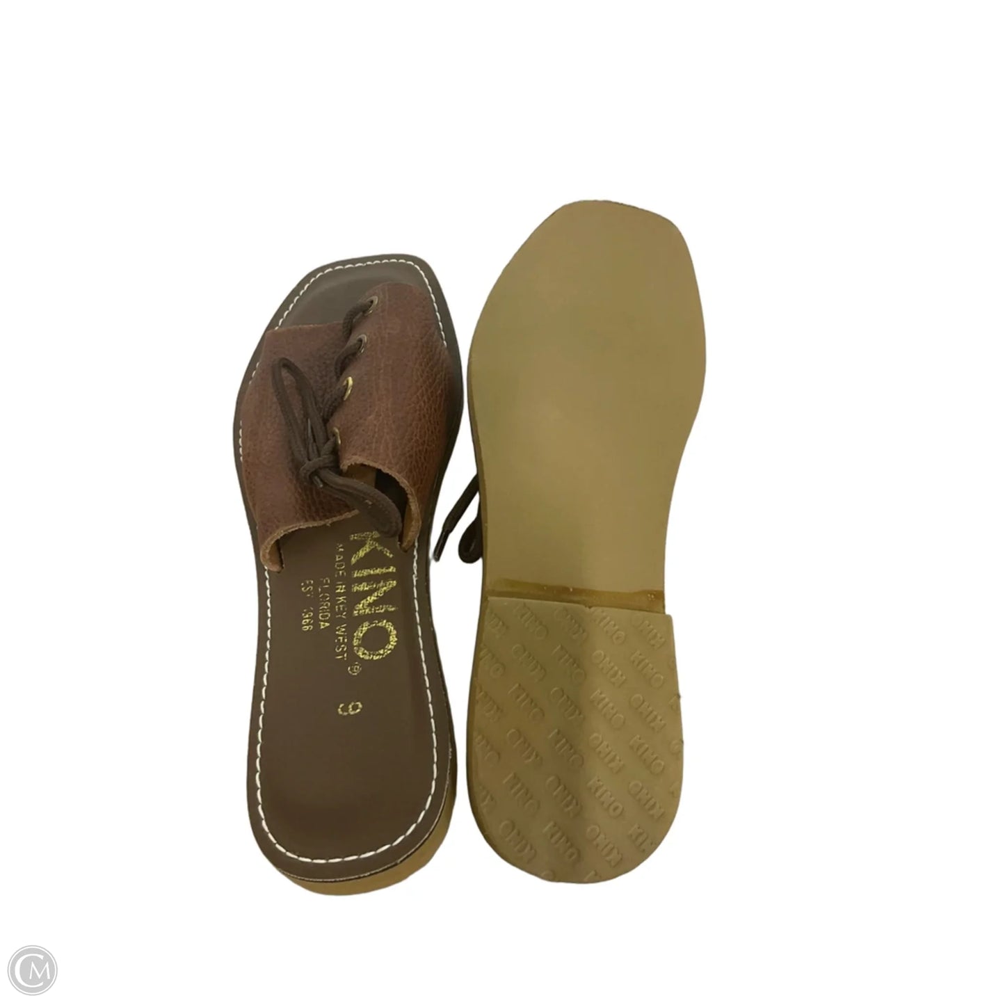 Shoes Flats By Cmf In Brown, Size: 9