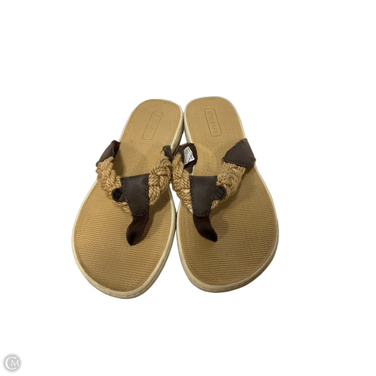 Sandals Flats By Sperry In Brown, Size: 9