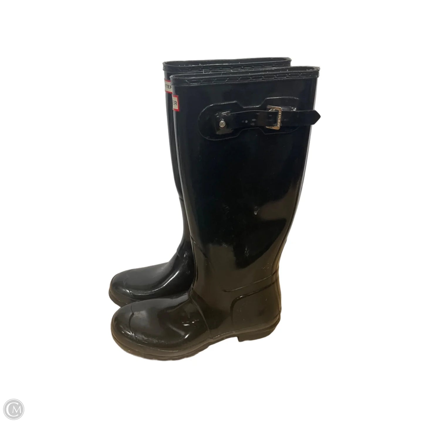 Boots Rain By Hunter In Black, Size: 11