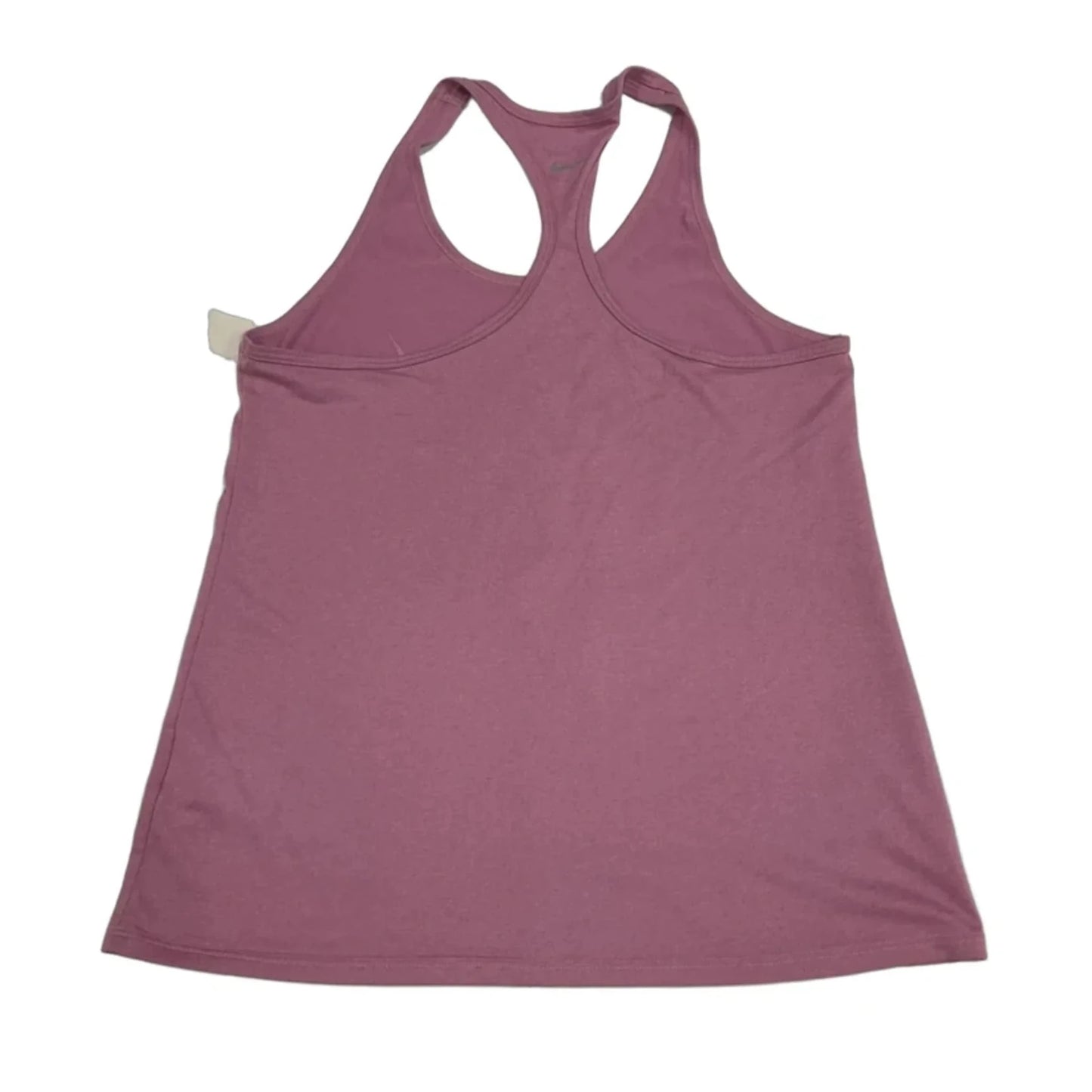 Athletic Tank Top By Nike In Pink & Red, Size: M