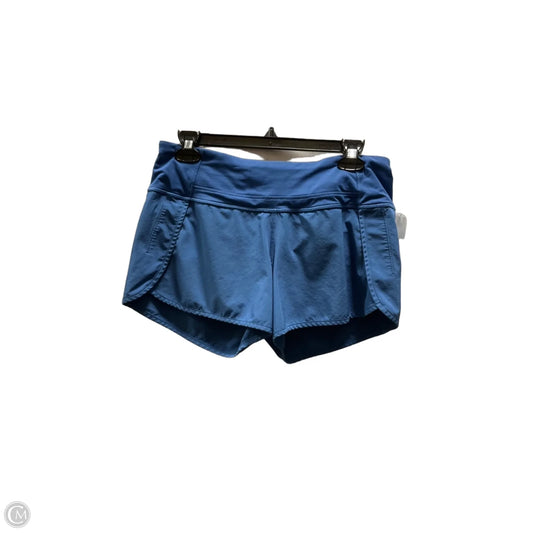 Athletic Shorts By Lululemon In Blue, Size: 6