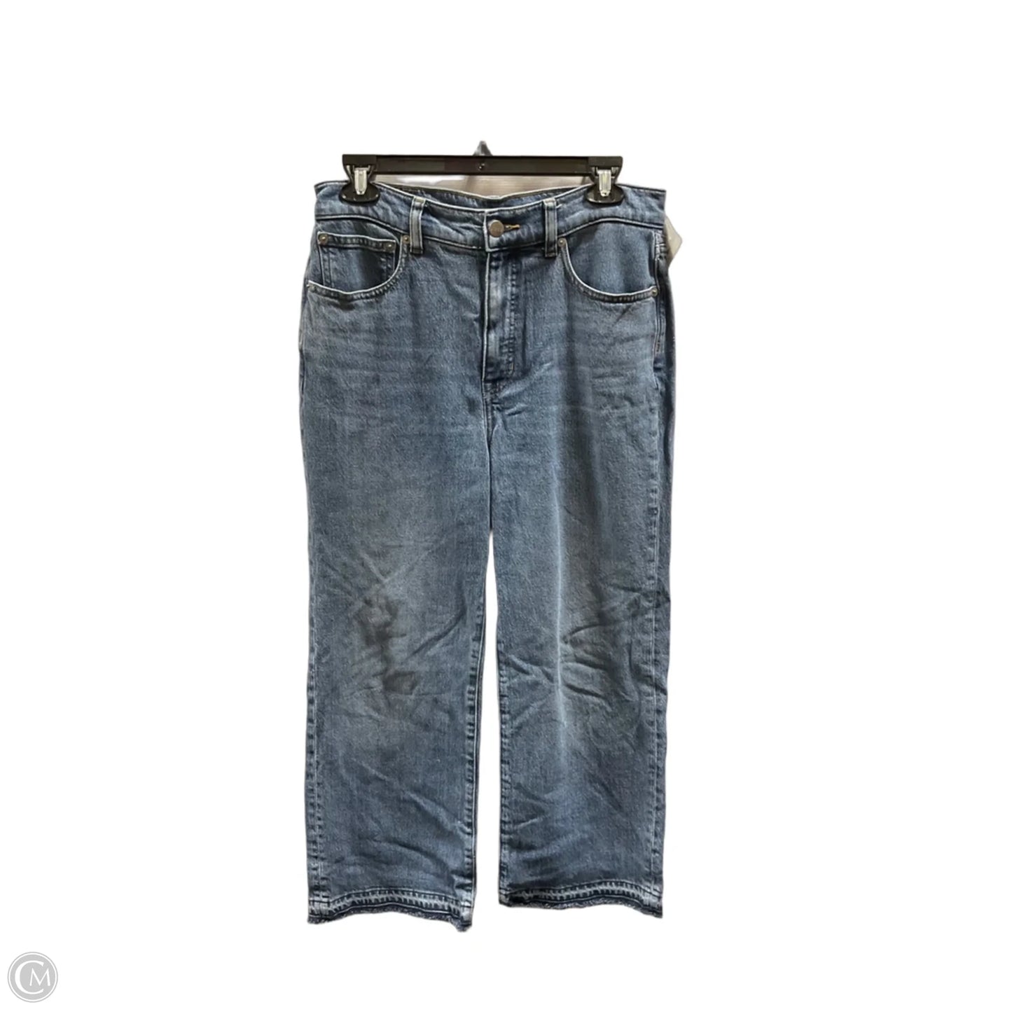 Jeans Wide Leg By J. Crew In Blue, Size: 4