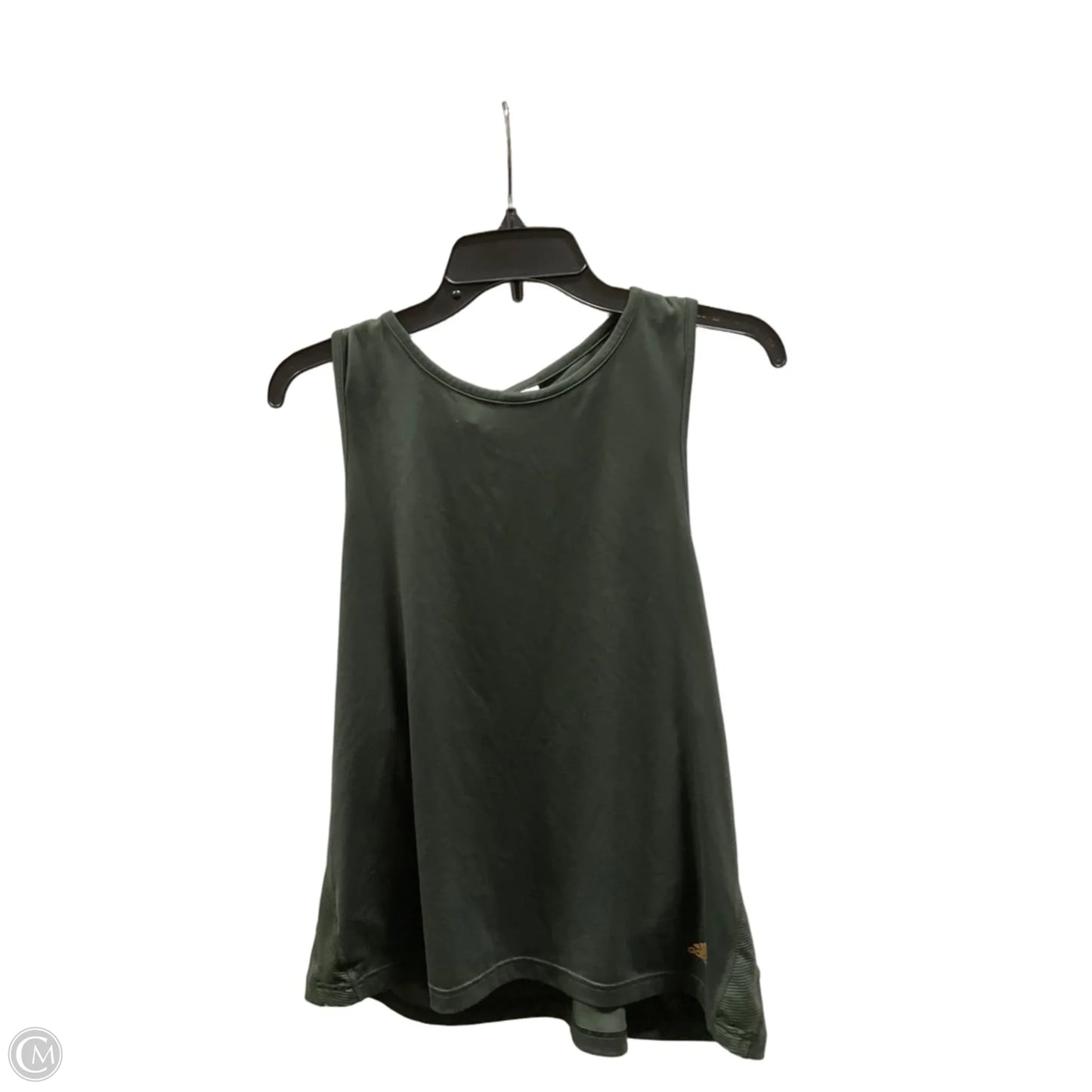 Athletic Tank Top By Adidas In Green, Size: L