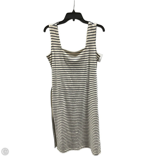 Dress Casual Maxi By Rails In Blue & White, Size: M