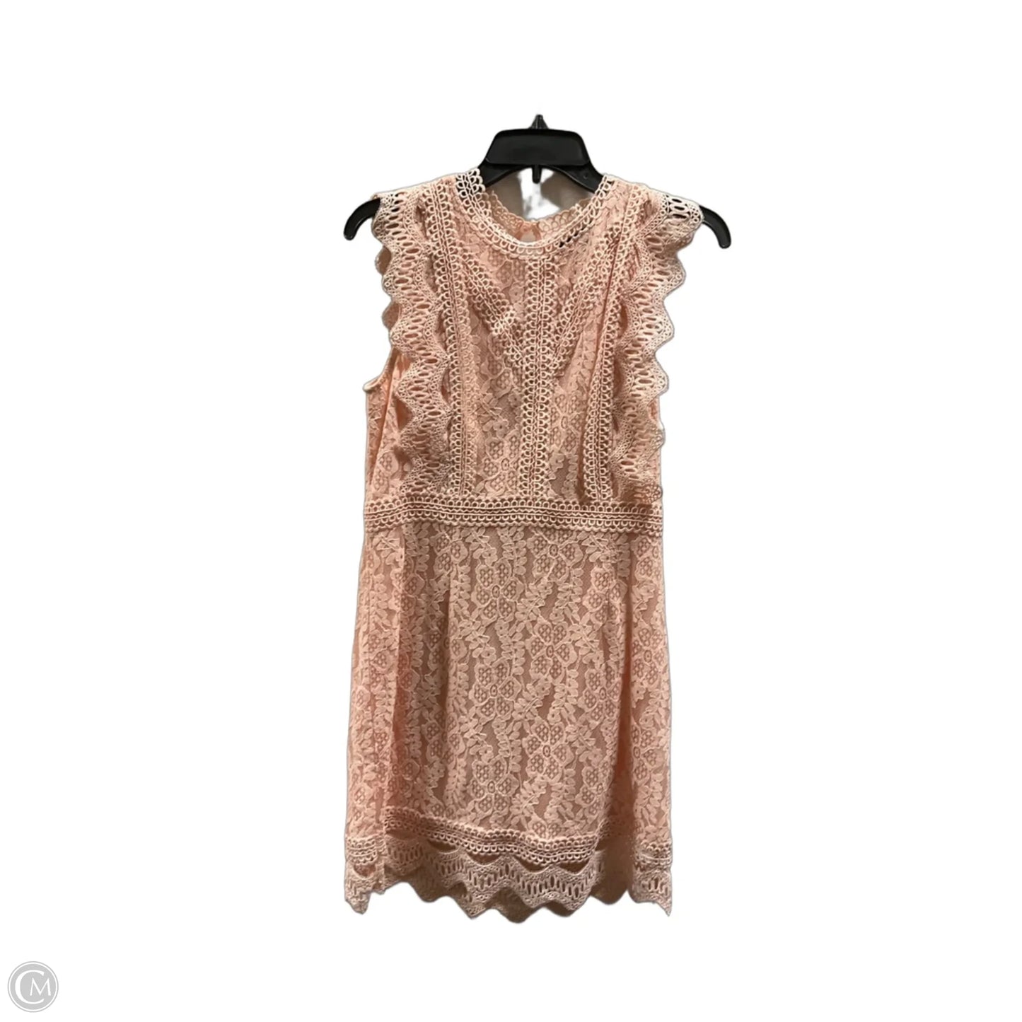 Dress Casual Midi By Lulus In Pink, Size: L