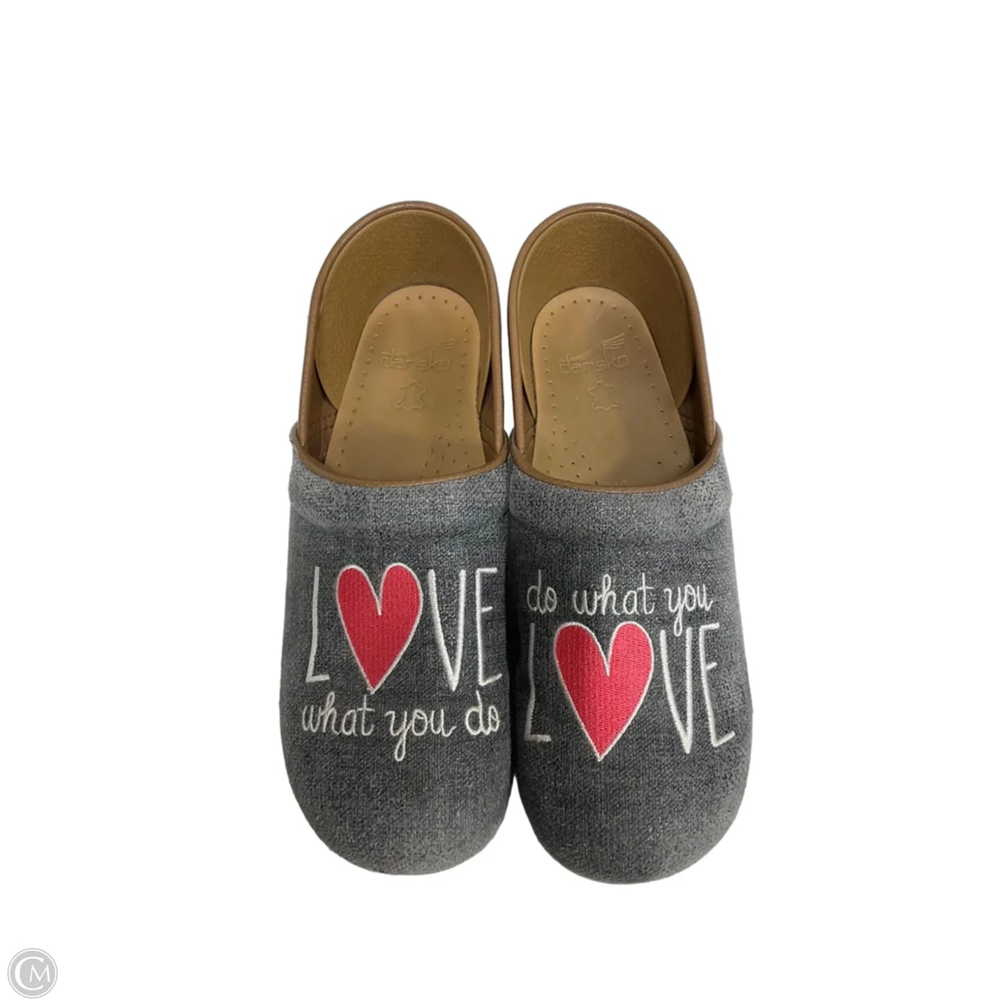 Shoes Flats By Dansko In Grey, Size: 9