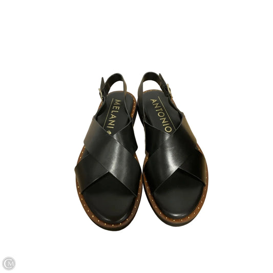 Sandals Flats By Antonio Melani In Black, Size: 7