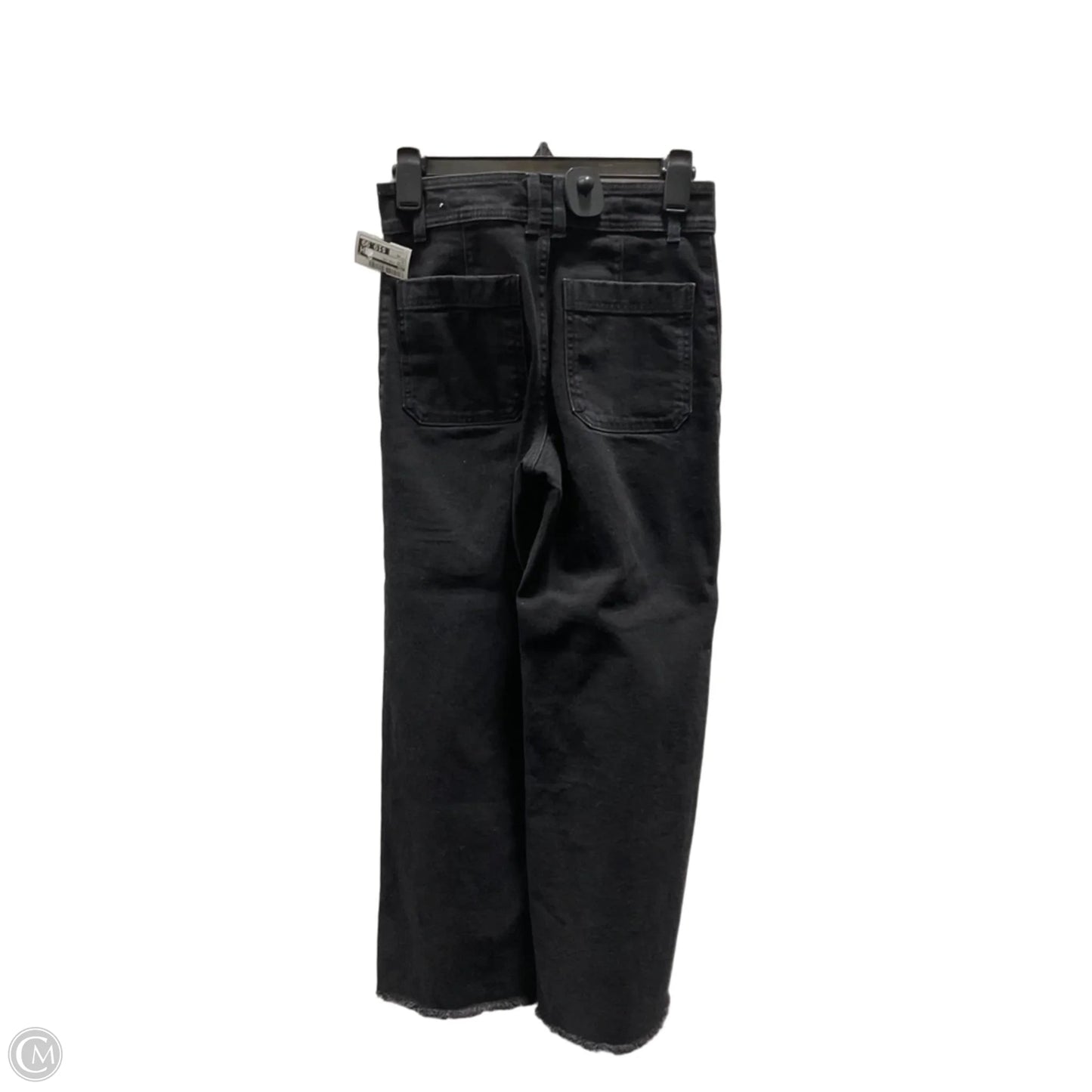 Jeans Wide Leg By Mng In Black, Size: Xs