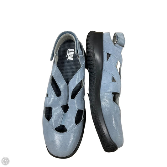 Shoes Flats By Drew In Blue, Size: 9