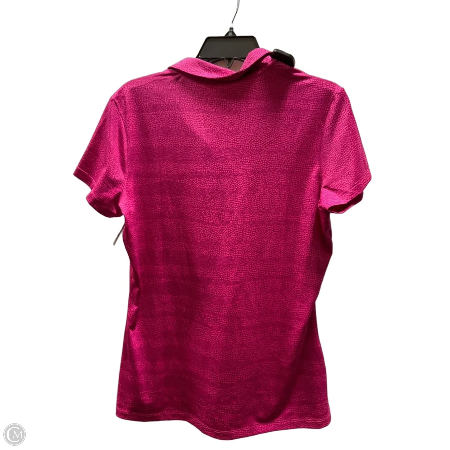 Top Short Sleeve By Nike In Pink, Size: L