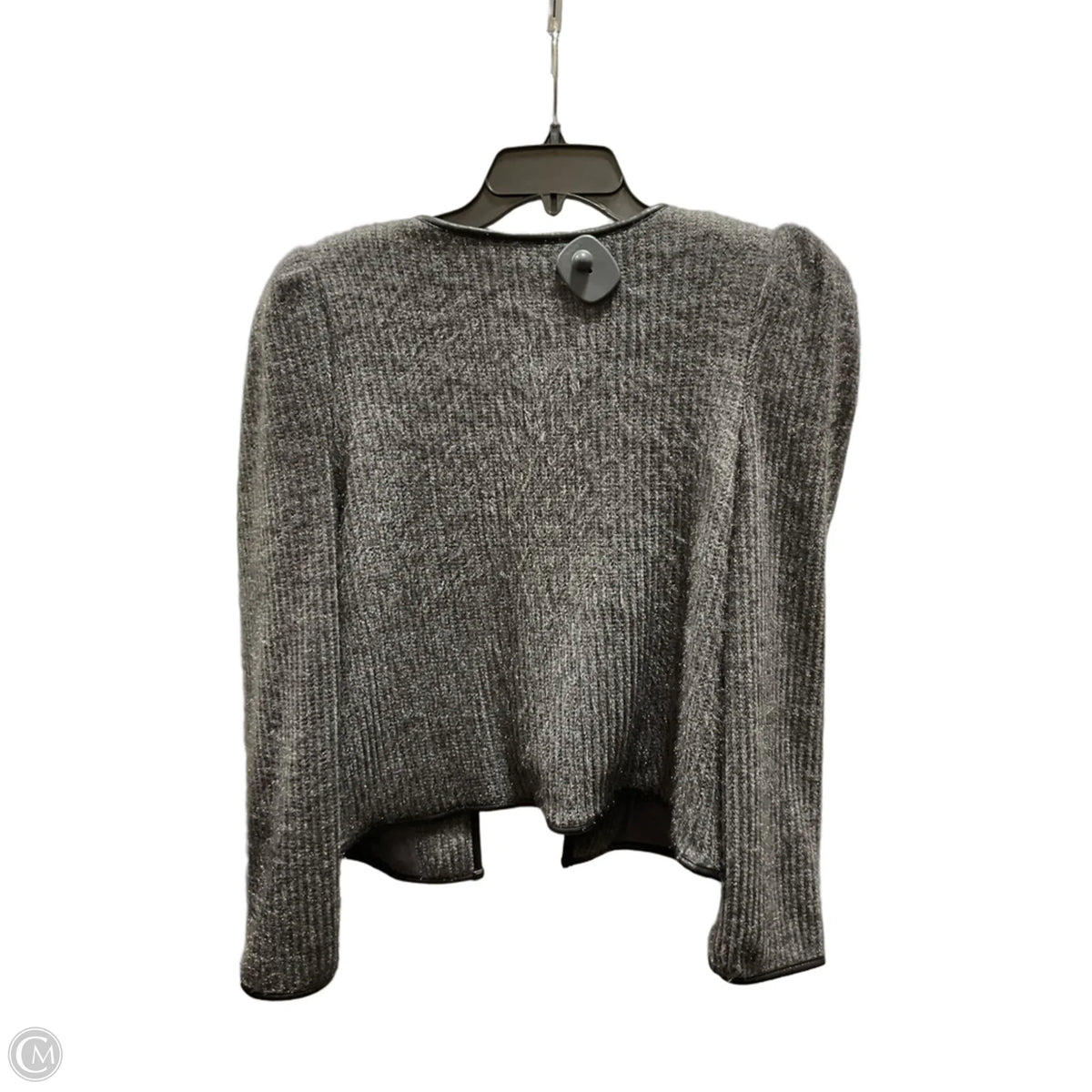 Cardigan By Express In Grey, Size: M