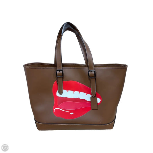 Tote Designer By Coach, Size: Large