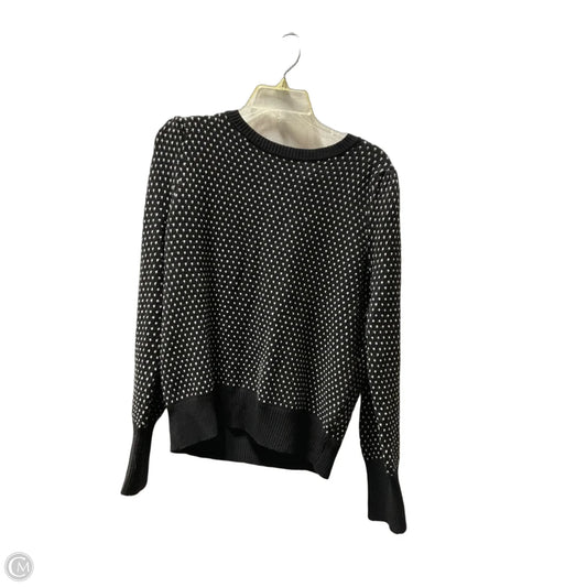 Top Long Sleeve By Tahari In Black, Size: L