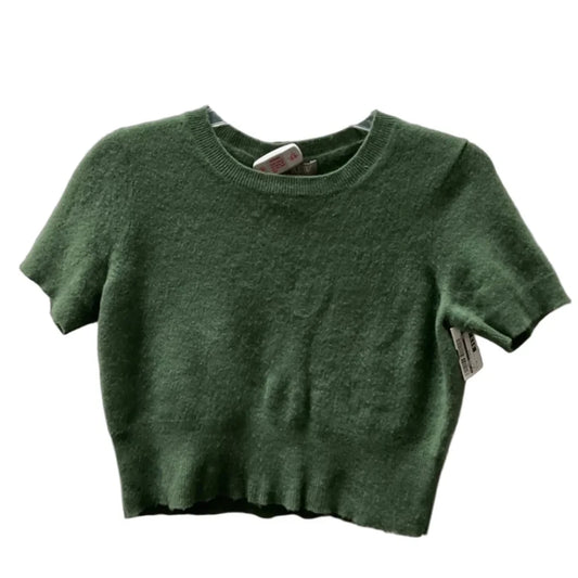 Top 3/4 Sleeve By J. Crew In Green, Size: M