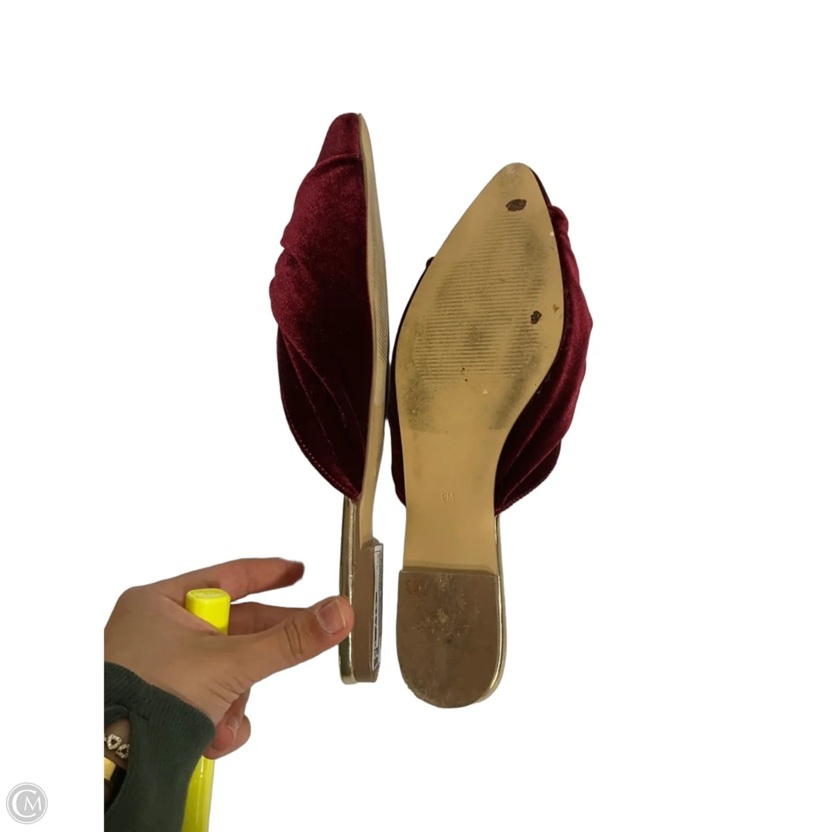 Shoes Flats By Loft In Red, Size: 9