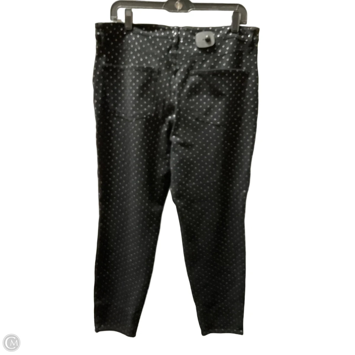 Jeans Straight By Talbots In Black, Size: 12