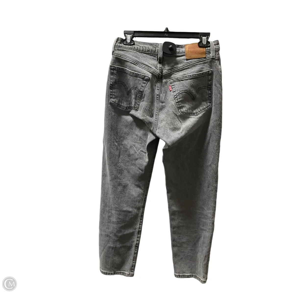Jeans Straight By Levis In Black, Size: 28