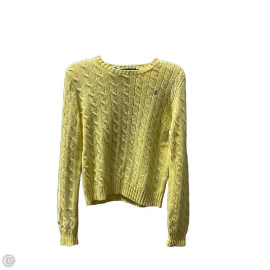 Sweater By Ralph Lauren In Yellow, Size: M